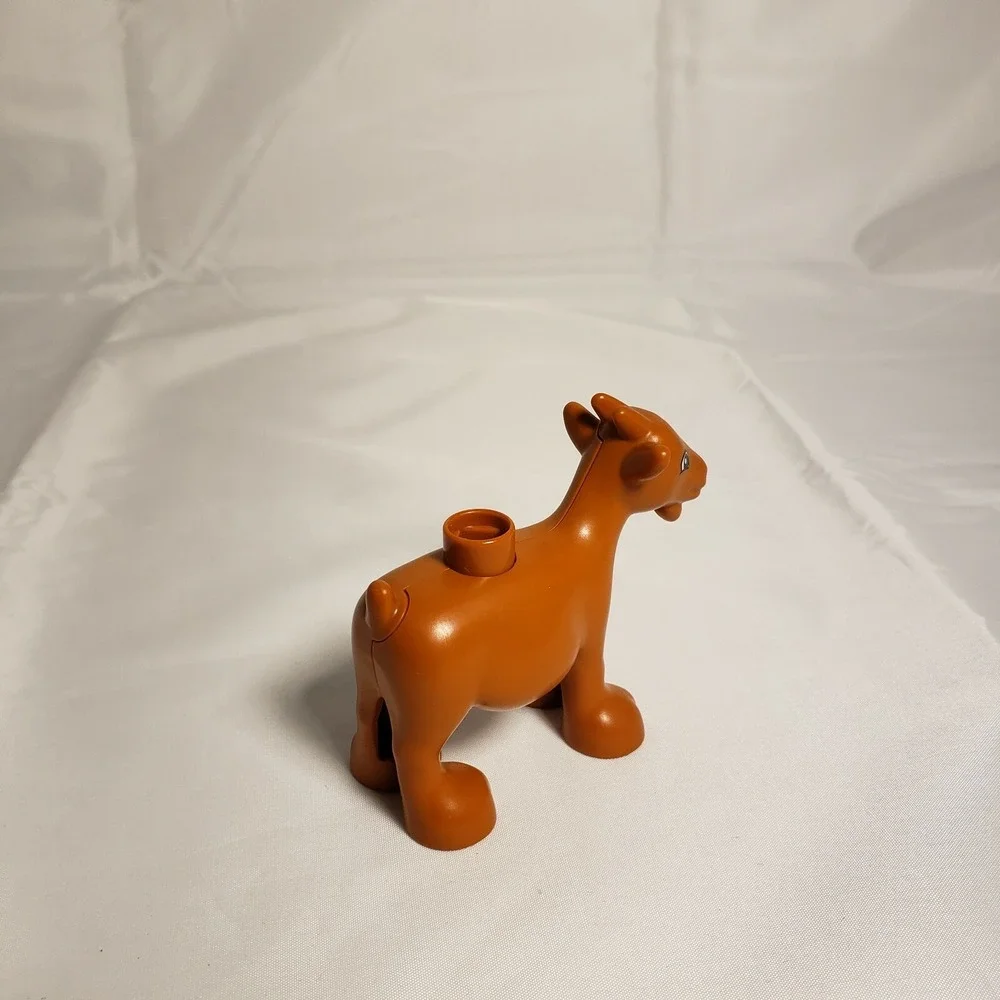 Lego Duplo Brown Goat Farm Animal From Set 10522 Minifigure - Picture 4 of 7